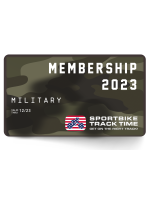 Sportbike Track Time 2023 Military Membership